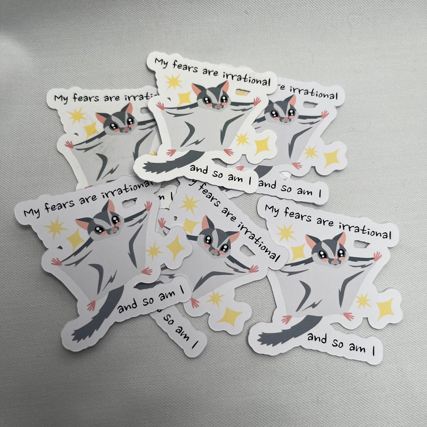 Irrational Fears- Sticker