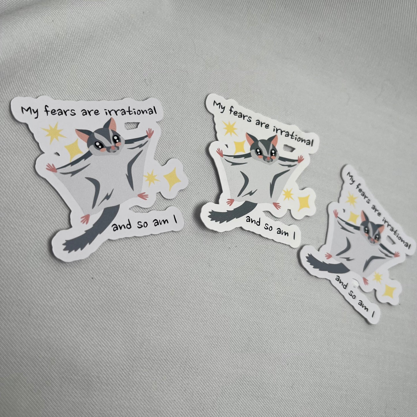 Irrational Fears- Sticker