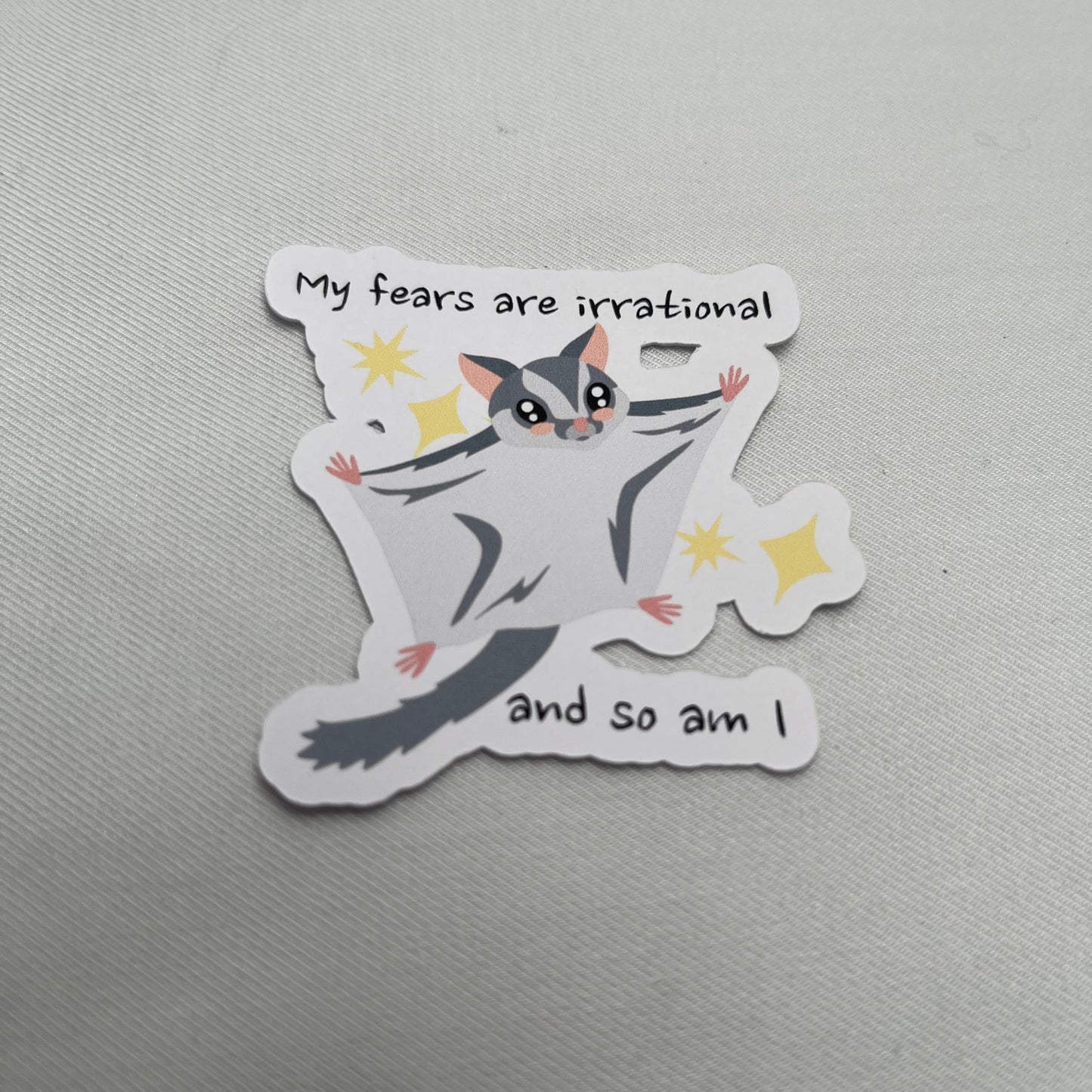 Irrational Fears- Sticker