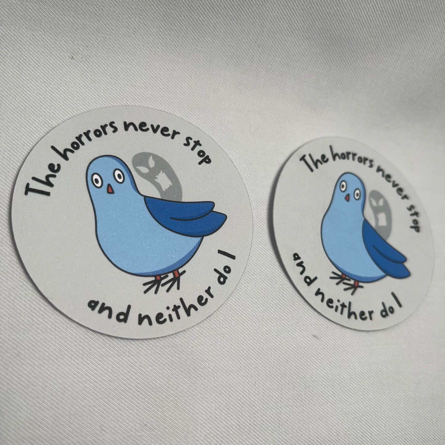 The Horrors Pigeon- Sticker