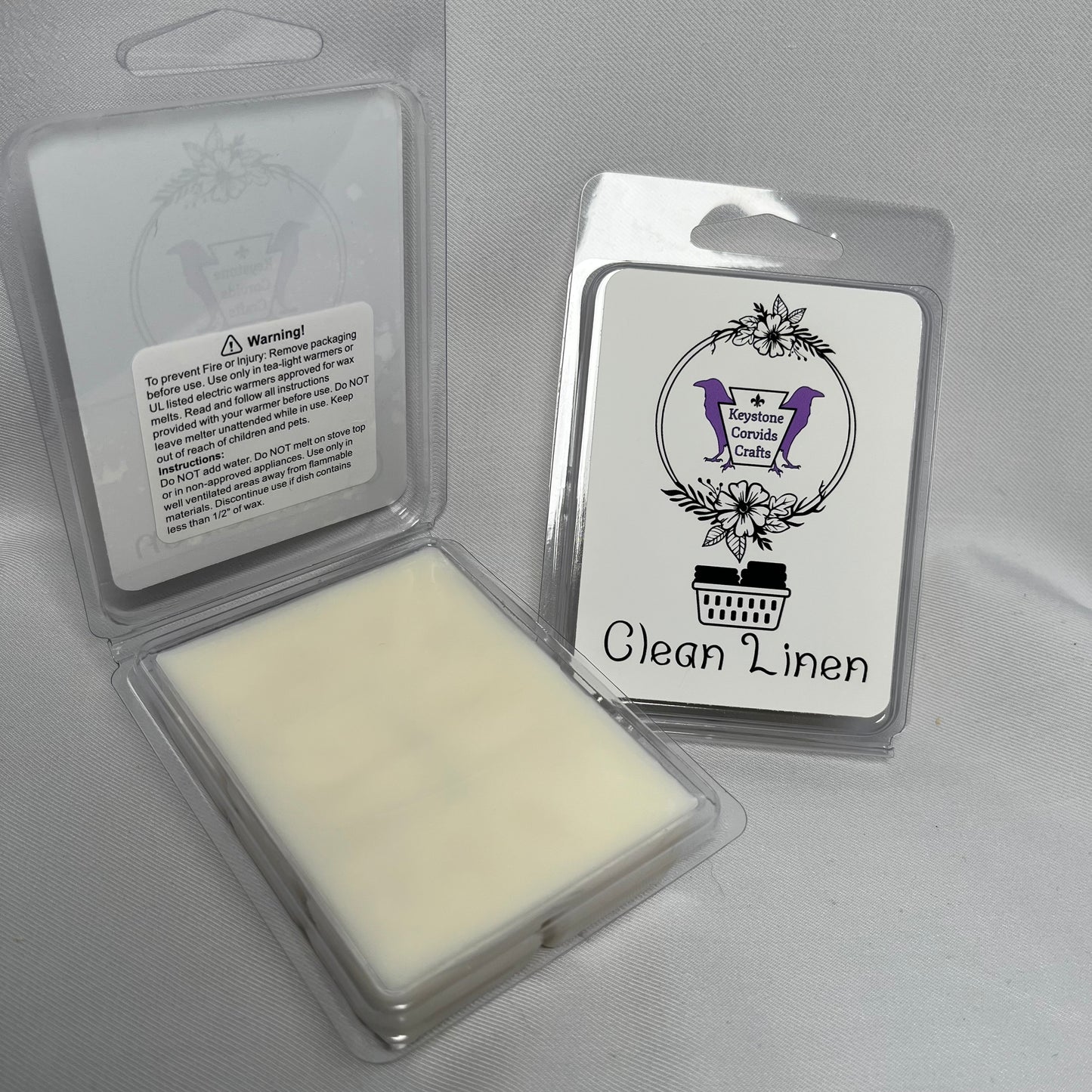 Clean Linen- Candle and Wax Melt