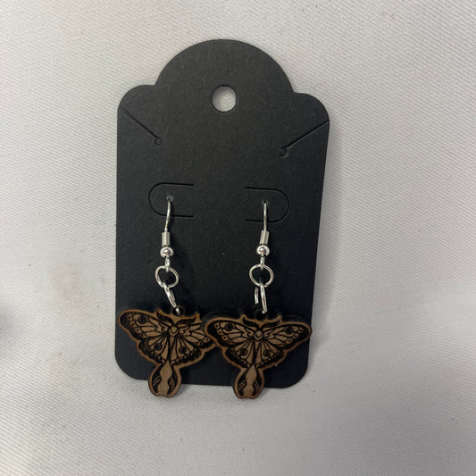 Luna Moth Earrings