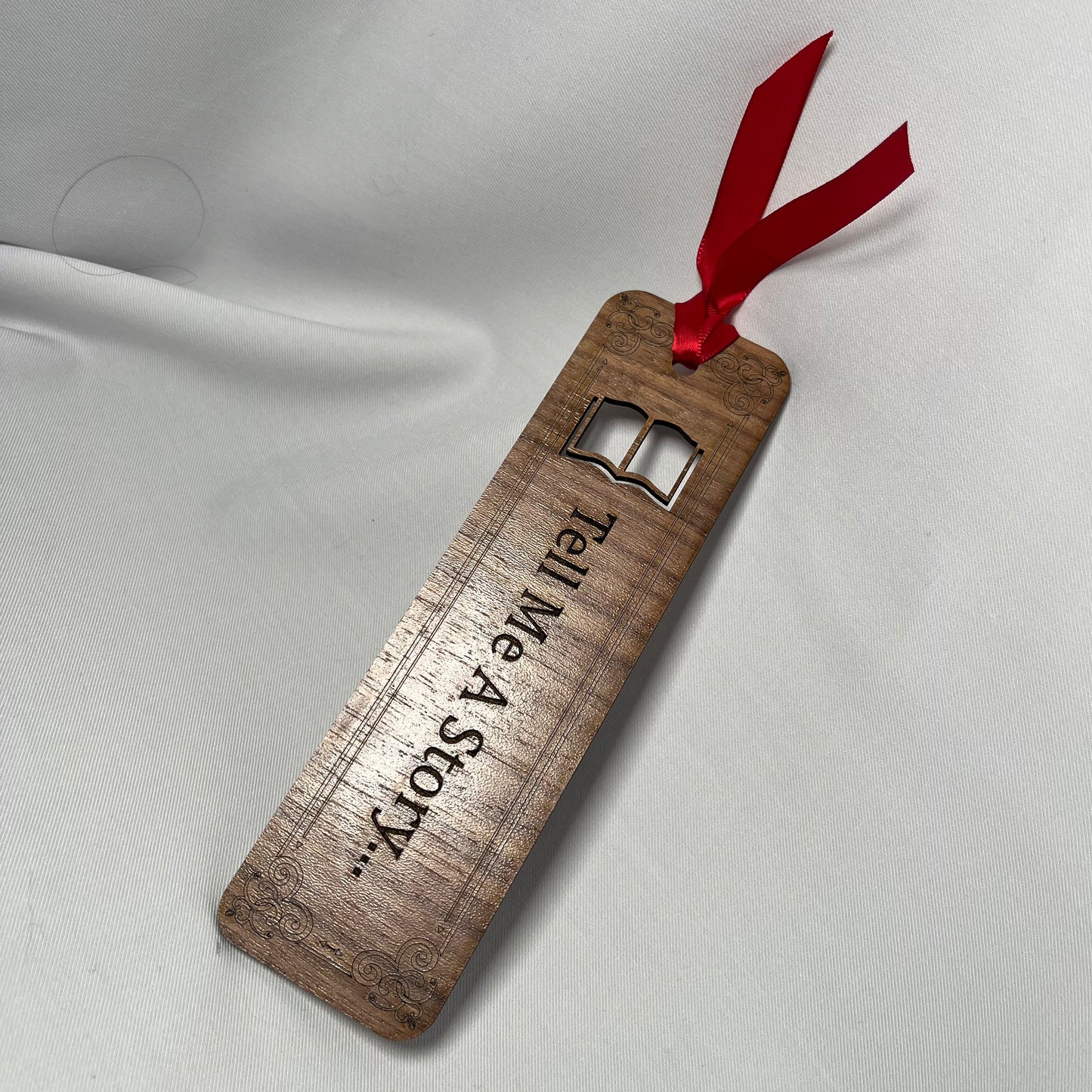 Tell Me a Story- Wooden Bookmark