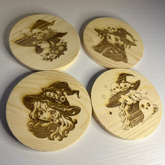 Witch Wood Coasters