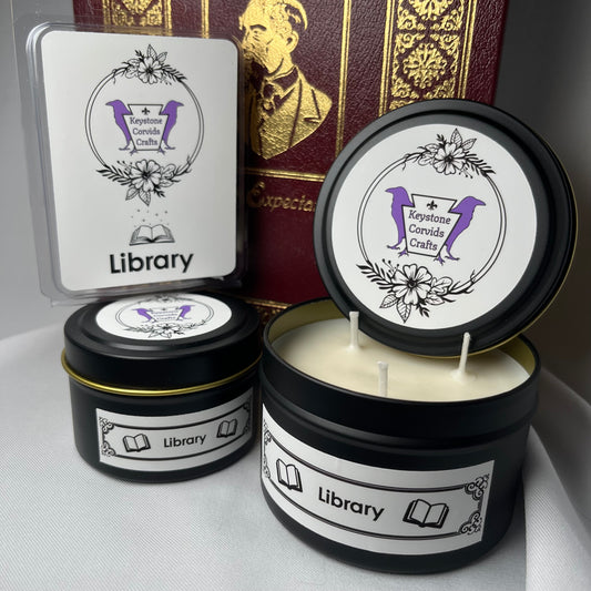 Library- Candle and Wax Melt