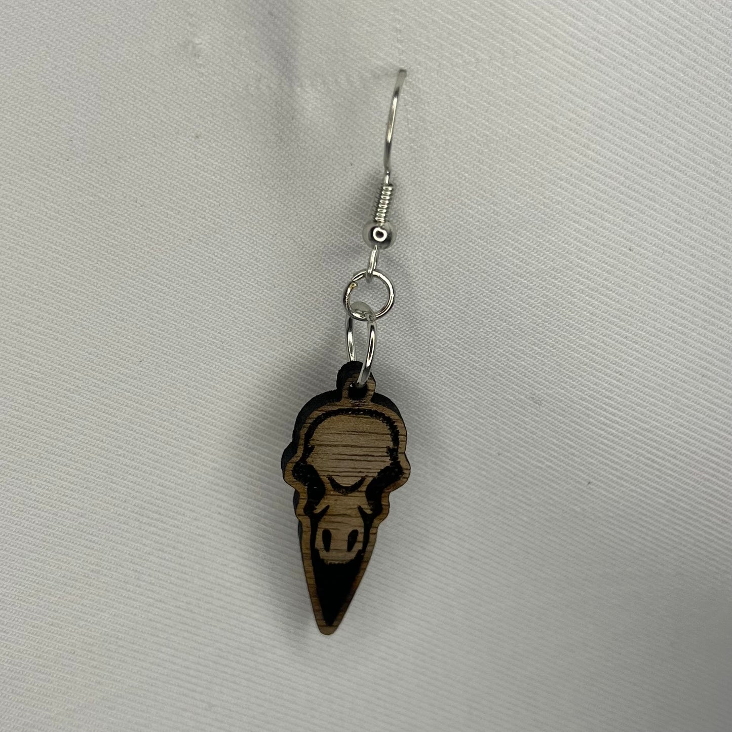 Raven Skull Earrings